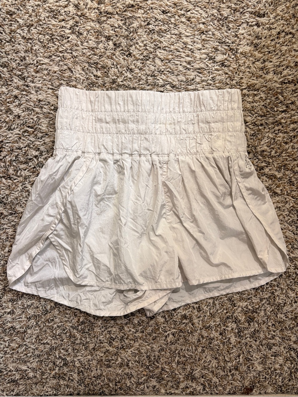 FP Movement by Free People White Athletic Shorts